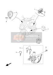 5C3H19600000, Redresseur Regulateu, Yamaha, 0